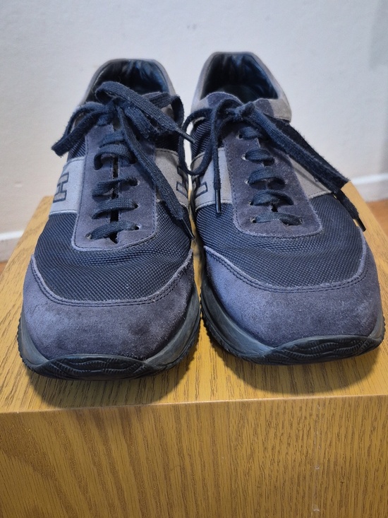 Hogan Interactive - Men Sneakers - Shoes Of Brand Casual - Blue - Gray Sz 8.5